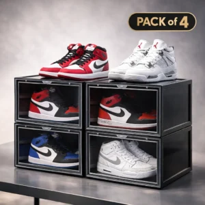 Sneaker Storage Boxes (Pack of 4 Deal)