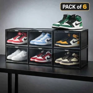 Sneaker Storage Boxes (Pack of 6 Deal)